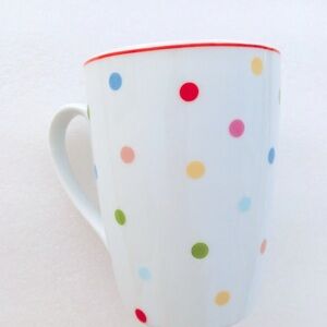 ❤️/$5- ADD ON: Colorful Polka Dot Porcelain Mug